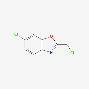 molecular formula C8H5Cl2NO B1628565 6-Chloro-2-(chloromethyl)-1,3-benzoxazole CAS No. 202396-52-9