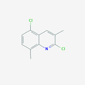 molecular formula C11H9Cl2N B1628569 2,5-Dichloro-3,8-dimethylquinoline CAS No. 948291-23-4