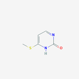 6-(Methylsulfanyl)pyrimidin-2(1h)-one