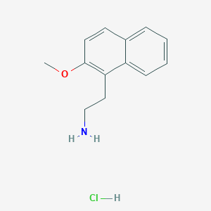 2-(2-Methoxy-1-naphthyl)-1-ethanamine hydrochloride