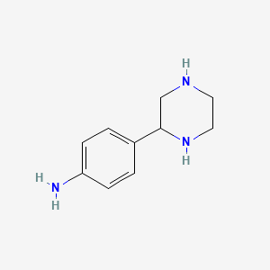 4-Piperazin-2-ylaniline
