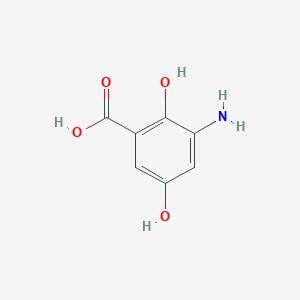 3-Amino-2,5-dihydroxybenzoic acid