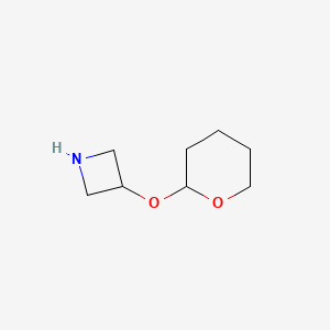 3-[(Oxan-2-yl)oxy]azetidine