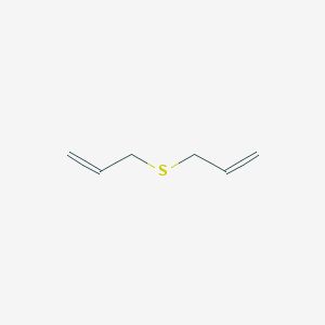molecular formula C6H10S B162865 二烯丙基硫化物 CAS No. 592-88-1