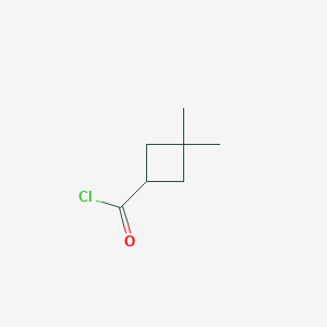 3,3-Dimethylcyclobutane-1-carbonyl chloride