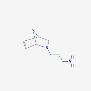 3-(2-Azabicyclo[2.2.1]hept-5-EN-2-YL)propan-1-amine