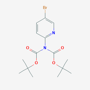 B1628712 2-(N,N-DiBOC-Amino)-5-bromopyridine CAS No. 209959-28-4