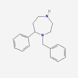 molecular formula C18H22N2 B1628727 1-Benzyl-7-phenyl-1,4-diazepane CAS No. 220897-67-6
