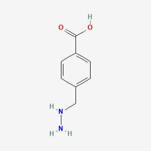 molecular formula C8H10N2O2 B1628732 4-(Hydrazinylmethyl)benzoic acid CAS No. 788101-73-5