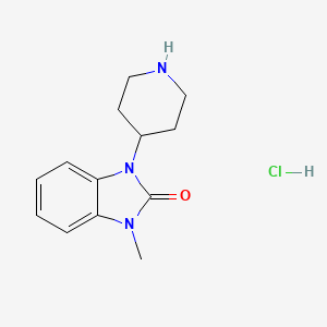 1-Methyl-3-(piperidin-4-yl)-1H-benzo[d]imidazol-2(3H)-one hydrochloride
