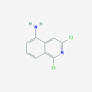 molecular formula C9H6Cl2N2 B1628795 1,3-Dichloroisoquinolin-5-amine CAS No. 58142-96-4