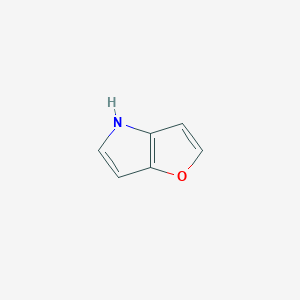 molecular formula C6H5NO B1628797 4H-Furo[3,2-B]pyrrole CAS No. 250-91-9