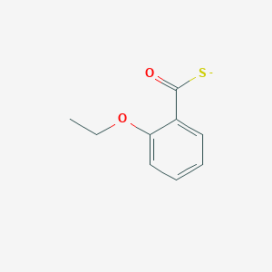 molecular formula C9H9O2S- B1628799 Ethyl 2-sulfanylbenzoate CAS No. 33441-56-4