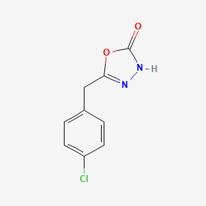 5-(4-Chlorobenzyl)-1,3,4-oxadiazol-2-ol