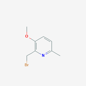molecular formula C8H10BrNO B1628807 2-(Bromomethyl)-3-methoxy-6-methylpyridine CAS No. 848696-31-1