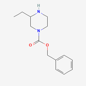 molecular formula C14H20N2O2 B1628826 Benzyl 3-ethylpiperazine-1-carboxylate CAS No. 1031927-01-1