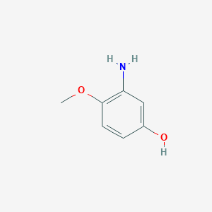 molecular formula C7H9NO2 B1628830 3-Amino-4-methoxyphenol CAS No. 29644-12-0