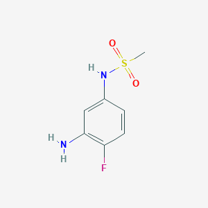 N-(3-amino-4-fluorophenyl)methanesulfonamide