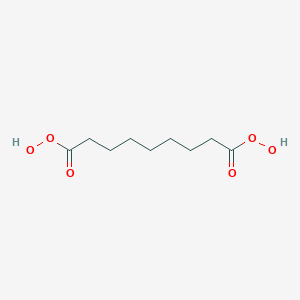 molecular formula C9H16O6 B162884 Nonanediperoxoic acid CAS No. 1941-79-3