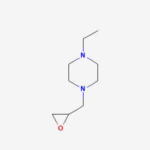 1-Ethyl-4-[(oxiran-2-yl)methyl]piperazine