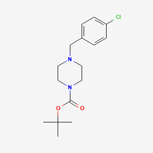 Tert-butyl 4-(4-chlorobenzyl)piperazine-1-carboxylate
