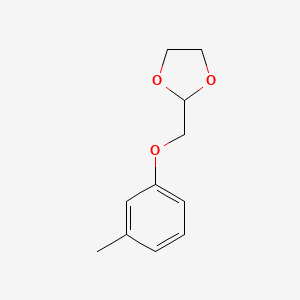 2-m-Tolyloxymethyl-[1,3]dioxolane