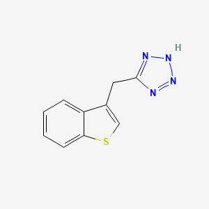 5-Benzo[B]thiophen-3-ylmethyl-2H-tetrazole