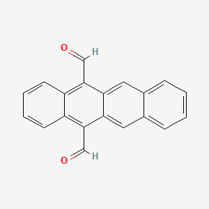 molecular formula C20H12O2 B1628862 Tetracene-5,12-dicarbaldehyde CAS No. 71440-79-4