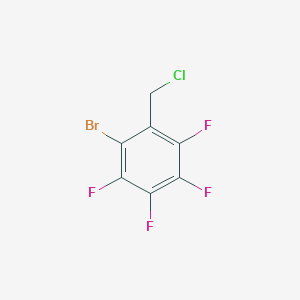 molecular formula C7H2BrClF4 B1628866 2-Bromo-3,4,5,6-tetrafluorobenzylchloride CAS No. 292621-50-2