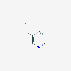molecular formula C6H6FN B1628872 3-(Fluoromethyl)pyridine CAS No. 864684-87-7