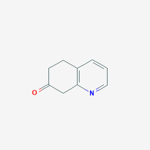 molecular formula C9H9NO B1628878 5,8-Dihydro-6H-quinolin-7-one CAS No. 774531-95-2