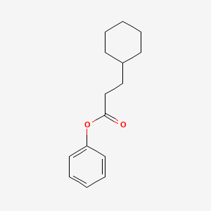 molecular formula C15H20O2 B1628885 Phenyl cyclohexanepropionate CAS No. 94157-86-5