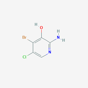 molecular formula C5H4BrClN2O B1628890 2-Amino-4-bromo-5-chloro-3-hydroxypyridine CAS No. 1003710-53-9