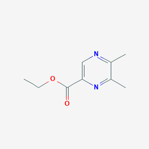 molecular formula C9H12N2O2 B1628891 Ethyl 5,6-dimethylpyrazine-2-carboxylate CAS No. 62124-80-5