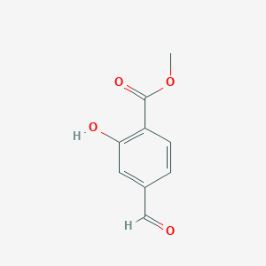 molecular formula C9H8O4 B1628896 Methyl 4-formyl-2-hydroxybenzoate CAS No. 42137-51-9