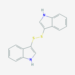 molecular formula C16H12N2S2 B016289 3,3'-Diindolyl Disulphide CAS No. 61830-39-5