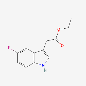 molecular formula C12H12FNO2 B1628903 Ethyl 5-Fluoroindole-3-acetate CAS No. 319-69-7