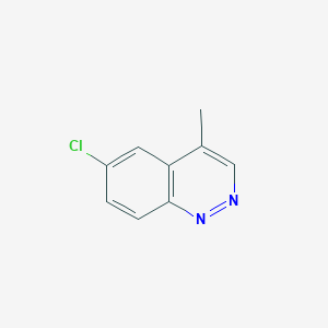 molecular formula C9H7ClN2 B1628905 6-Chloro-4-methylcinnoline CAS No. 89770-39-8