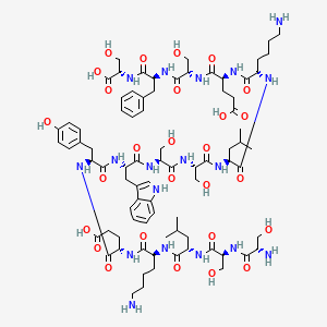 molecular formula C81H120N18O27 B1628909 Lipid-associating peptides CAS No. 91879-73-1