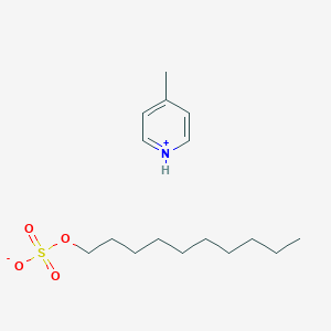 molecular formula C16H29NO4S B1628914 4-Methylpyridinium decyl sulphate CAS No. 84176-63-6