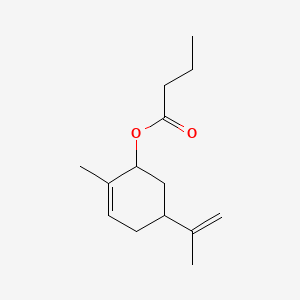 molecular formula C14H22O2 B1628917 2-Methyl-5-(1-methylvinyl)-2-cyclohexen-1-yl butyrate CAS No. 93919-04-1