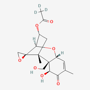 molecular formula C17H22O7 B1628922 3-Acetyl-d3-deoxynivalenol solution CAS No. 876926-22-6