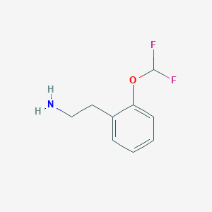 2-[2-(Difluoromethoxy)phenyl]ethan-1-amine