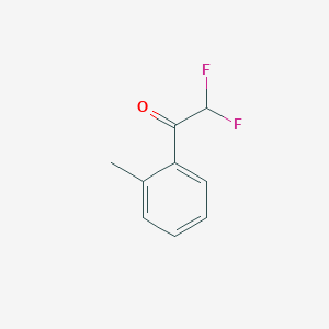 2,2-Difluoro-1-(2-methylphenyl)ethan-1-one