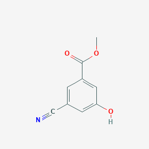 molecular formula C9H7NO3 B1628936 Methyl 3-cyano-5-hydroxybenzoate CAS No. 453565-76-9