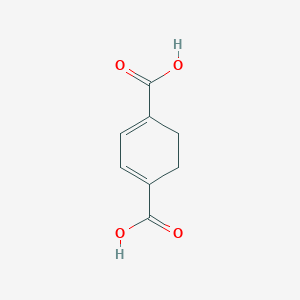 molecular formula C8H8O4 B162896 Cyclohexa-1,3-diene-1,4-dicarboxylic acid CAS No. 1659-68-3