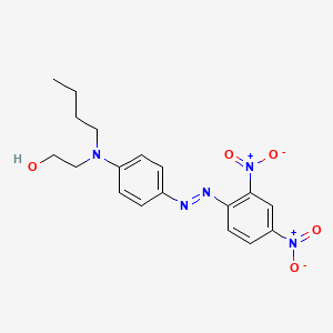 2-[N-butyl-4-[(2,4-dinitrophenyl)diazenyl]anilino]ethanol