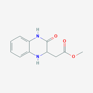 Methyl 2-(3-oxo-1,2,3,4-tetrahydroquinoxalin-2-YL)acetate