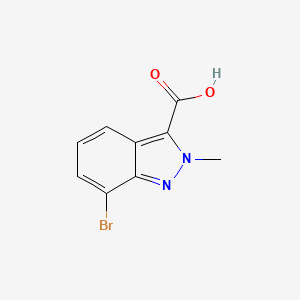 7-Bromo-2-methyl-2H-indazole-3-carboxylic acid