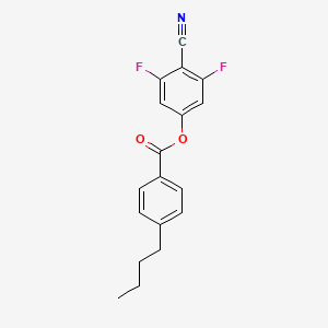 4-Cyano-3,5-difluorophenyl 4-butyl-benzoate